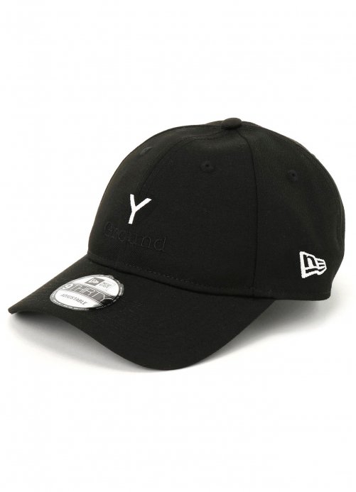 Ground Y × NEWERA [グラウンドワイ×ニューエラ] 9THIRTY GY LOGO CAP＜Yロゴキャップ＞ GO-H50-050  2024AW BLACK