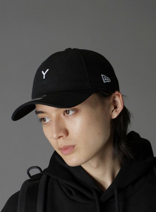 Ground Y × NEWERA [グラウンドワイ×ニューエラ] 9THIRTY GY LOGO CAP＜Yロゴキャップ＞ GO-H50-050  2024AW BLACK