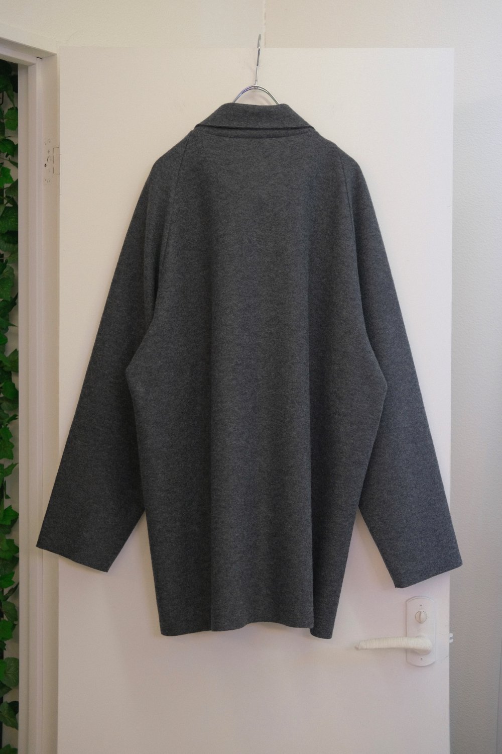 VOAAOV [ヴォアーブ] WOOL NYLON HI-NECK KNIT＜ウールナイロンハイネックニット＞ VOWRH 2024AW  2色展開(GRAY/BLACK)