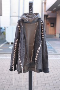 JieDa [ジエダ] SUMMER CORDUROY OVERSIZED JACKET ＜サマーコーデュロイオーバーサイズジャケット＞  Jie-22S-JK07 2022SS/春夏 ブラック