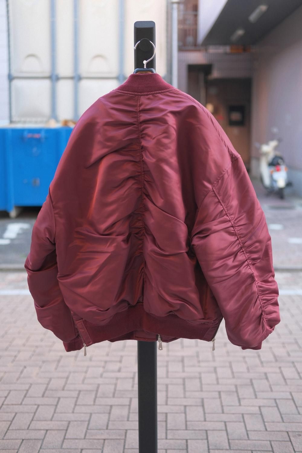 MAISON SPECIAL [メゾンスペシャル] Prime-Over Nylon MA-1