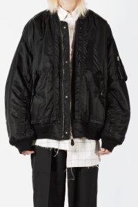 <img class='new_mark_img1' src='https://img.shop-pro.jp/img/new/icons2.gif' style='border:none;display:inline;margin:0px;padding:0px;width:auto;' />WIZZARD [] 2WAY REVERSIBLE MA-1 BOMBER BLOUSONС֥ܥС㥱åȡ W24AW-BL020 2024AW BLACK