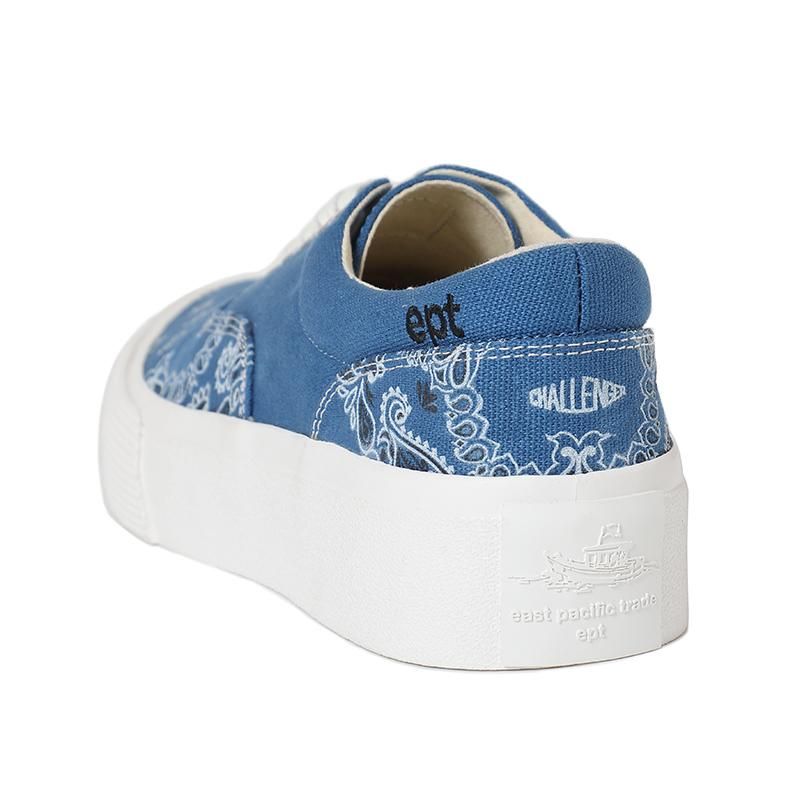 CHALLENGER x ept [チャレンジャーxイーピーティー] BANDANA SNEAKERS＜バンダナスニーカー/シューズ＞ CLG-AC  024-032 NAVY