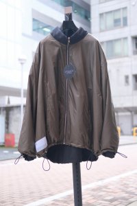 <img class='new_mark_img1' src='https://img.shop-pro.jp/img/new/icons2.gif' style='border:none;display:inline;margin:0px;padding:0px;width:auto;' />VOAAOV [] BISHU WOOL REVERSIBLE BLOUSONС֥֥륾 VOBZ-M72 24AW/24 BLACKKHAKI