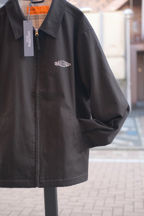 CHALLENGER [チャレンジャー] UTILITY WORK JACKET＜ユーティリティーワークジャケット＞ CLG-JK024-013  24AW/24秋冬 BLACK