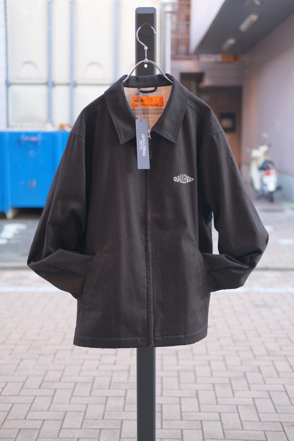 CHALLENGER [チャレンジャー] UTILITY WORK JACKET＜ユーティリティーワークジャケット＞ CLG-JK024-013  24AW/24秋冬 BLACK