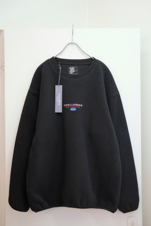 CHALLENGER [チャレンジャー] SAILOR C/N FLEECE＜刺繍フリーストップス＞ CLG-CS 024-009 24AW/24秋冬  BLACK