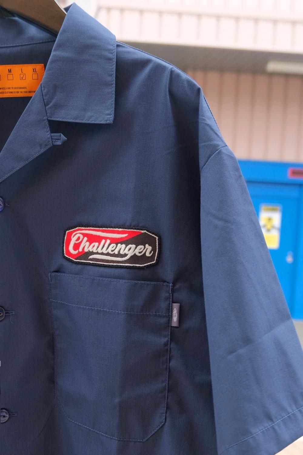 CHALLENGER/チャレンジャー S/S PATCHED WORK SHIRT/半袖ワーク