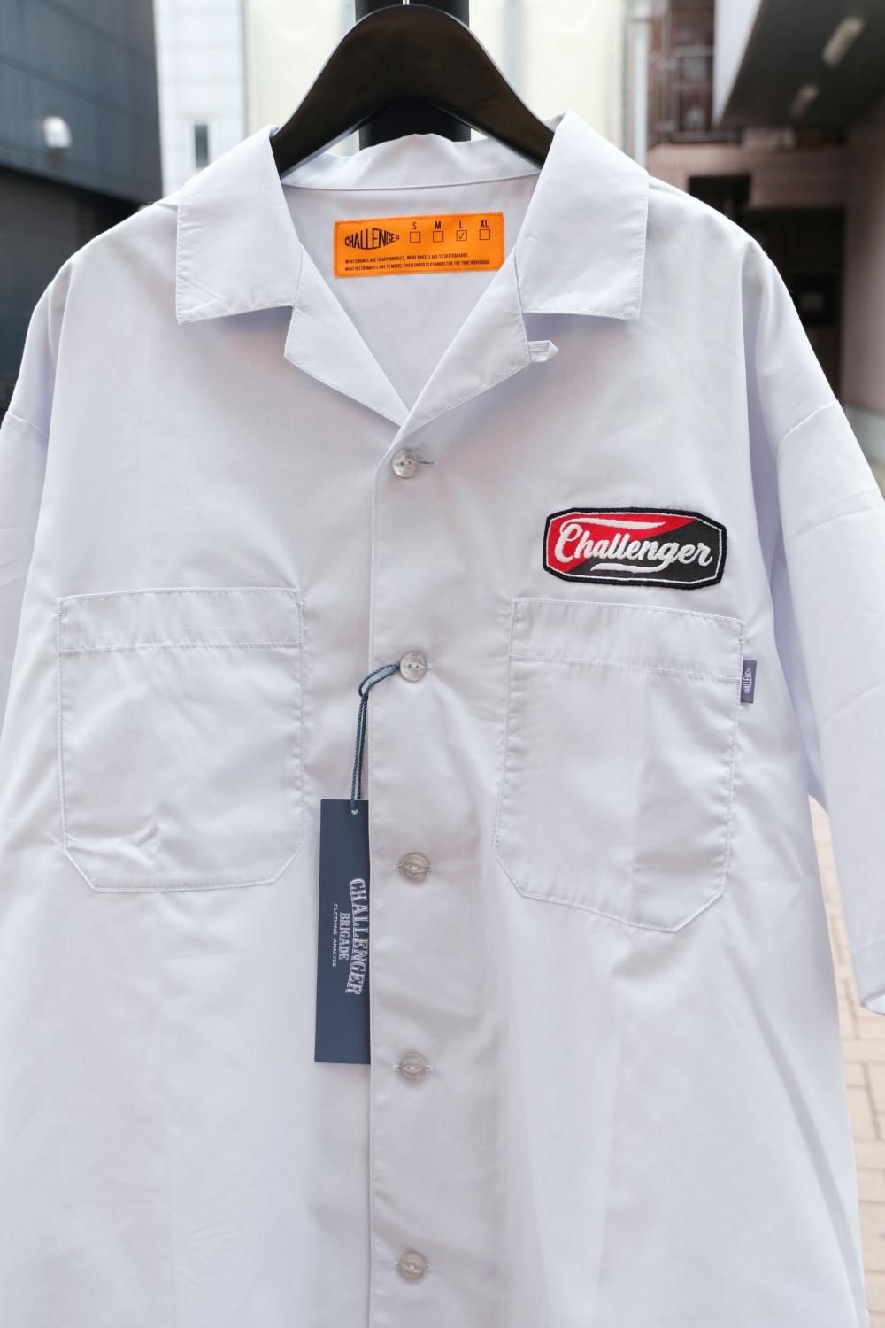 CHALLENGER/チャレンジャー S/S PATCHED WORK SHIRT/半袖ワーク