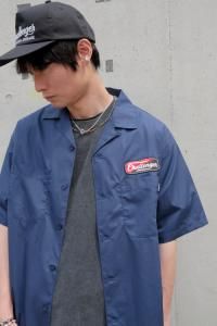 <img class='new_mark_img1' src='https://img.shop-pro.jp/img/new/icons2.gif' style='border:none;display:inline;margin:0px;padding:0px;width:auto;' />CHALLENGER/󥸥㡼 S/S PATCHED WORK SHIRT/Ⱦµ CLG-SH 025-003 2025SS 3Ÿ