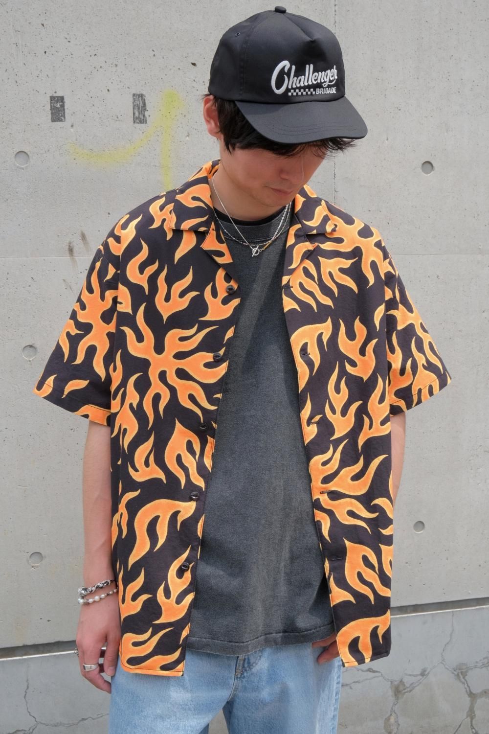 CHALLENGER/チャレンジャー S/S FIRE SHIRT/ファイヤーシャツ