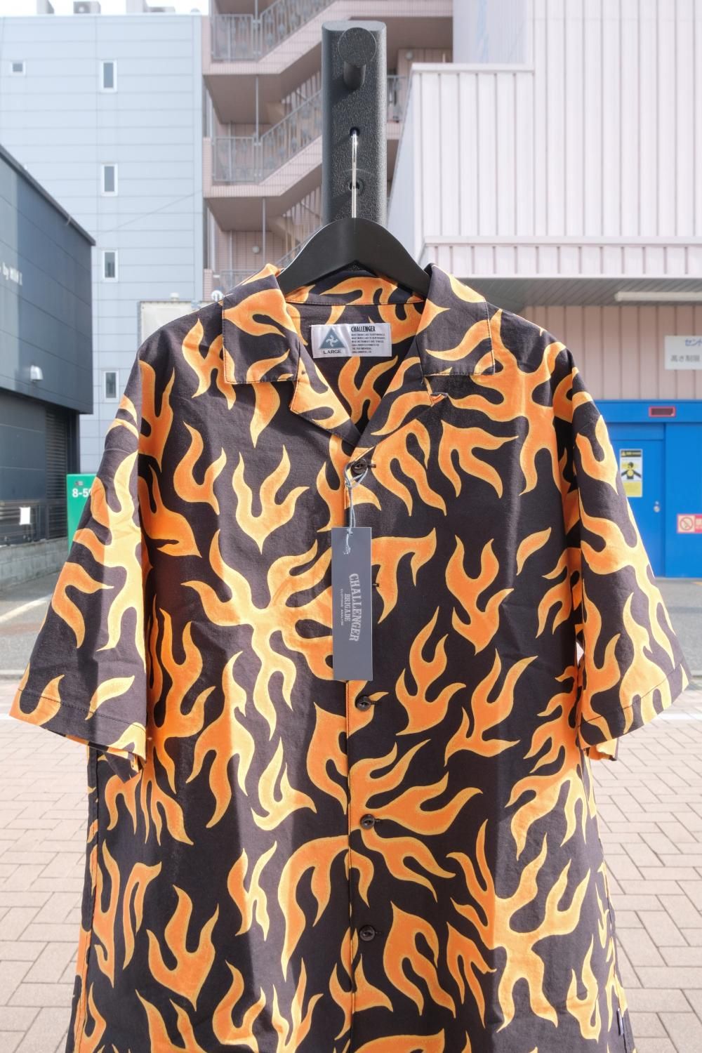CHALLENGER/チャレンジャー S/S FIRE SHIRT/ファイヤーシャツ