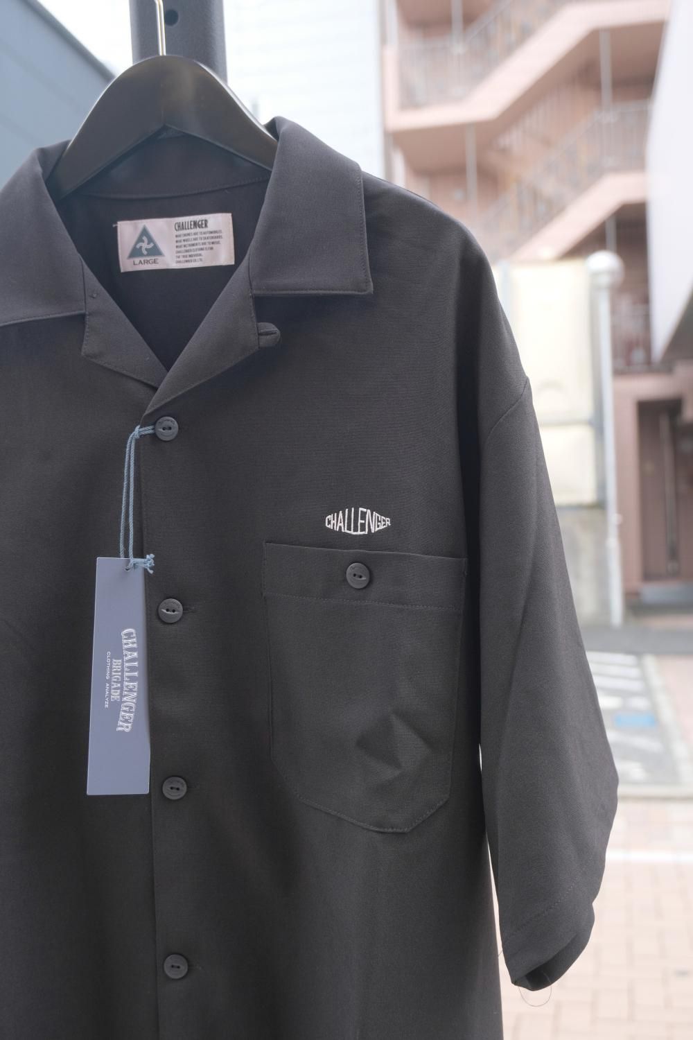 CHALLENGER|チャレンジャー】S/S PATCHED WORK SHIRT /S/Sパッチ
