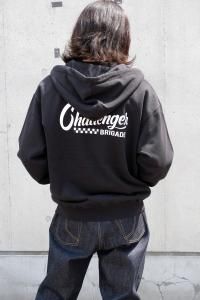 <img class='new_mark_img1' src='https://img.shop-pro.jp/img/new/icons2.gif' style='border:none;display:inline;margin:0px;padding:0px;width:auto;' />ڥ饹1CHALLENGER/󥸥㡼 CHECKER ZIP HOODIE/åץѡ CLG-SW 025-003 2025SS BLACK