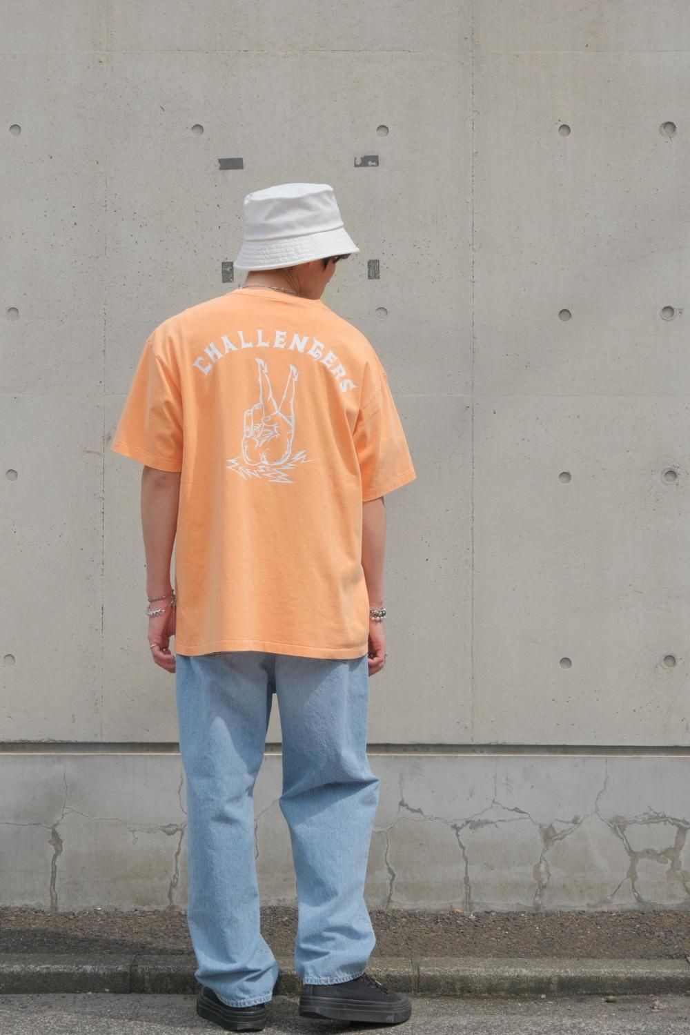 CHALLENGER チャレンジャー PIGMENT PEACE TEE ピグメント染め