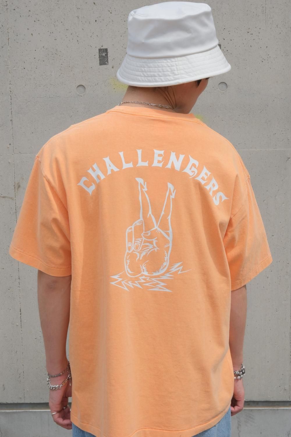 CHALLENGER チャレンジャー PIGMENT PEACE TEE ピグメント染め