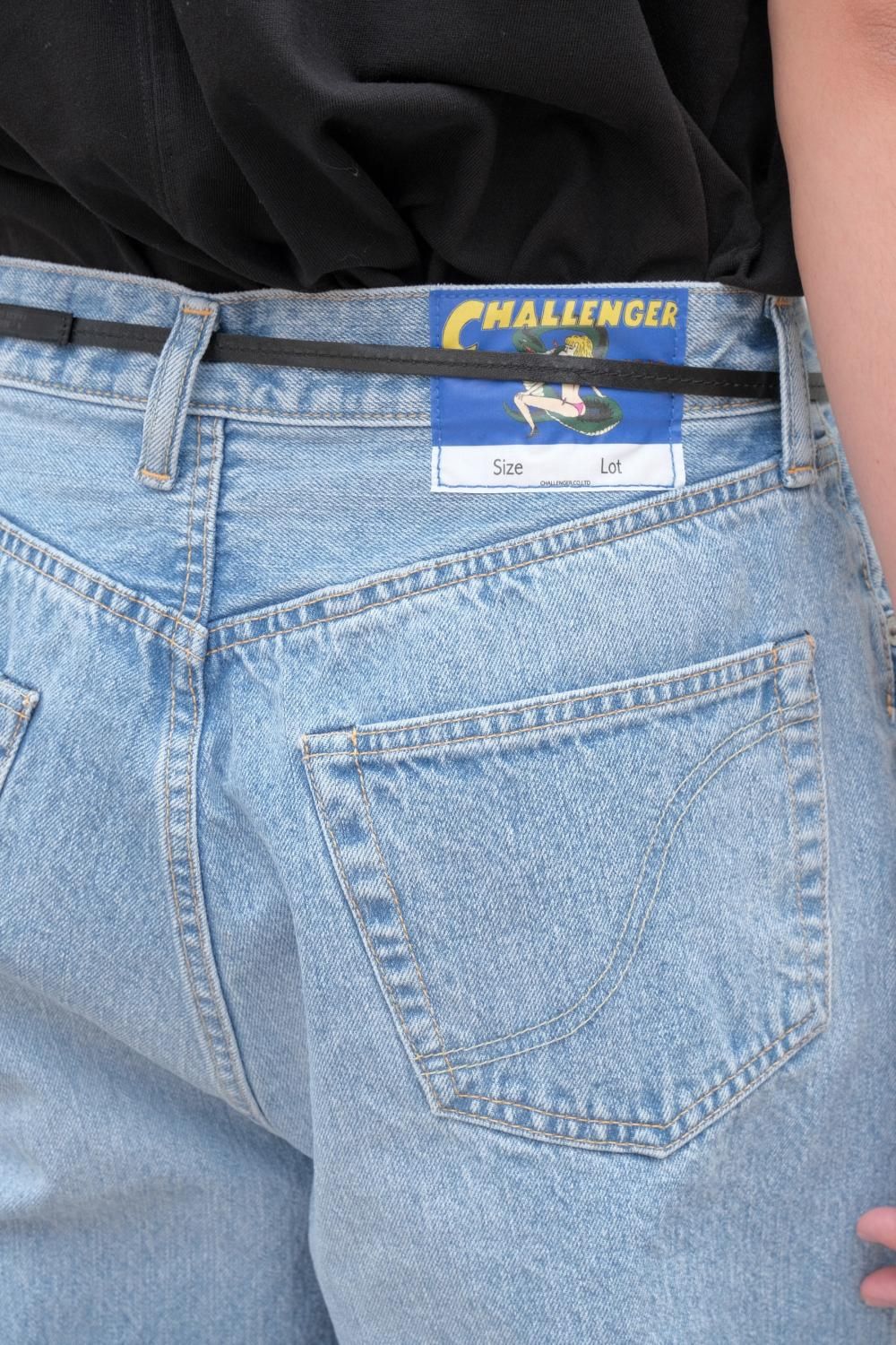 CHALLENGER チャレンジャー　デニム　パンツ　dot ストレート　L CHALLENGER DENIM TROUSERS PANTS CLG-PT 024-005 公式通販