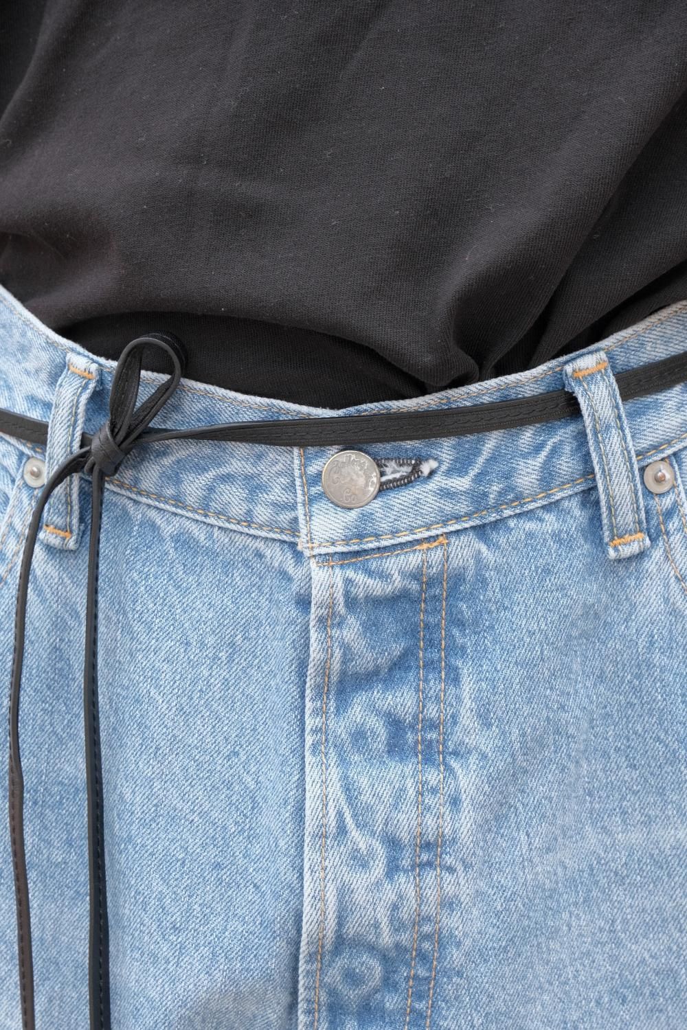 パンツ CHALLENGER DENIM PANTS / INDIGO 25SS WIDE WASHED DENIM PANTS【WASHED INDIGO】｜CHALLENGER