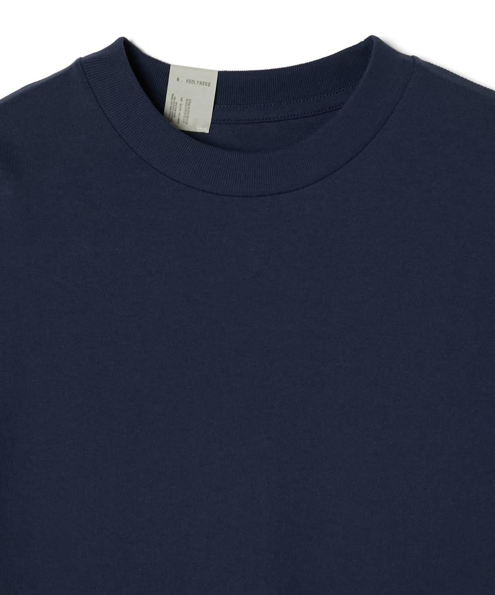 N.HOOLYWOOD - CREW NECK HALF SLEEVE (BLACK)【Hoen - Web