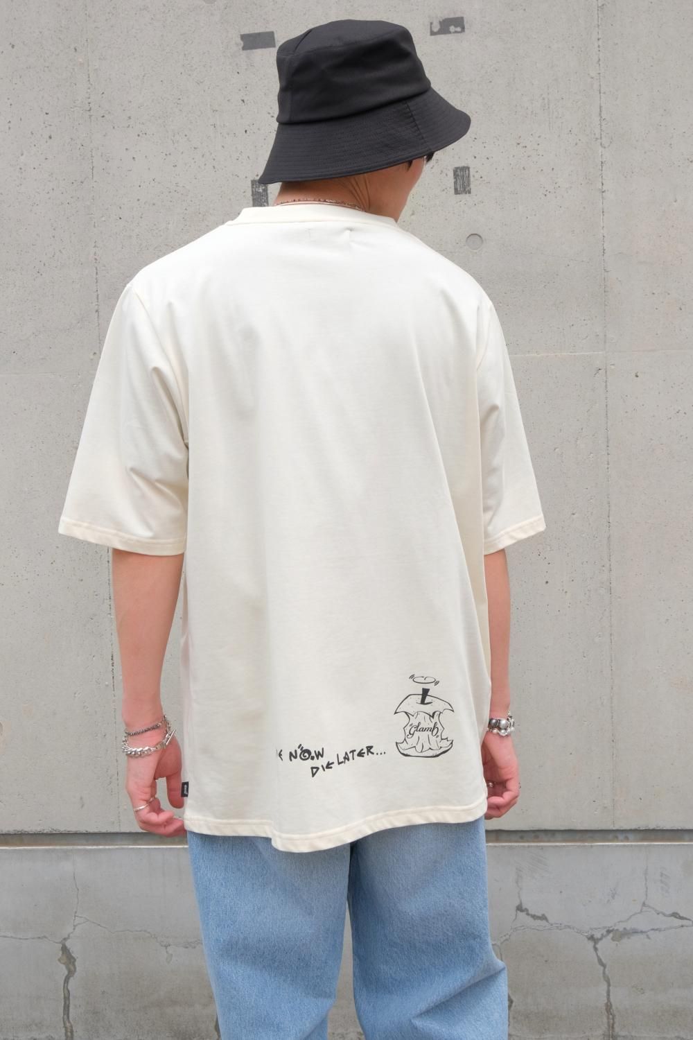 激レア逸品】glamb グラム ペインティングTシャツ グランジ