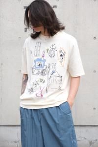 <img class='new_mark_img1' src='https://img.shop-pro.jp/img/new/icons2.gif' style='border:none;display:inline;margin:0px;padding:0px;width:auto;' />glamb  Grunge Room T-Shirt/󥸥롼ԥ GB0125/CS08 2025SS 2Ÿ