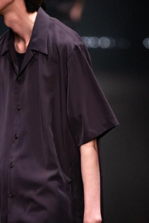 LAD MUSICIAN ラッドミュージシャン OPEN COLLAR SHIRT オープン