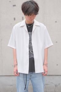 <img class='new_mark_img1' src='https://img.shop-pro.jp/img/new/icons2.gif' style='border:none;display:inline;margin:0px;padding:0px;width:auto;' />LAD MUSICIAN åɥߥ塼 OPEN COLLAR SHIRT ץ󥫥顼 2125-106 2025SS 2Ÿ(SPACE WHITE/PURPLE BLACK)