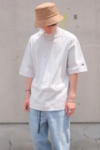 <img class='new_mark_img1' src='https://img.shop-pro.jp/img/new/icons2.gif' style='border:none;display:inline;margin:0px;padding:0px;width:auto;' />N.HOOLYWOOD [̥ϥꥦå] Champion LOGO TEE SHIRTԥ󥳥 Tġ C8-B360 2025SS/ղ 2Ÿ(L.GRAY/BLACK)
