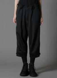 <img class='new_mark_img1' src='https://img.shop-pro.jp/img/new/icons2.gif' style='border:none;display:inline;margin:0px;padding:0px;width:auto;' />Ground Y Yohji Yamamoto 饦ɥ磻 襦ޥ HEM BELT PANTS ɥȥ饤ץѥ GP-P19-900 2025SS BLACK