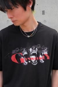 <img class='new_mark_img1' src='https://img.shop-pro.jp/img/new/icons2.gif' style='border:none;display:inline;margin:0px;padding:0px;width:auto;' />Ground Y Yohji Yamamoto 饦ɥ磻 襦ޥ DOG GRAPHIC PRINT T-SHIRT ɥåT GP-T54-070 2025SS BLACK