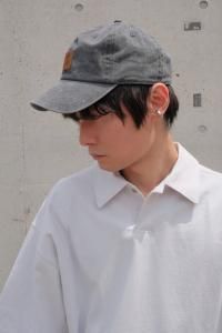 <img class='new_mark_img1' src='https://img.shop-pro.jp/img/new/icons2.gif' style='border:none;display:inline;margin:0px;padding:0px;width:auto;' />ڥ饹1JieDa  LEATHER PATCH PIGMENT CAP 쥶ѥåԥȥå Jie-25W-GD15 2025AW BLACK