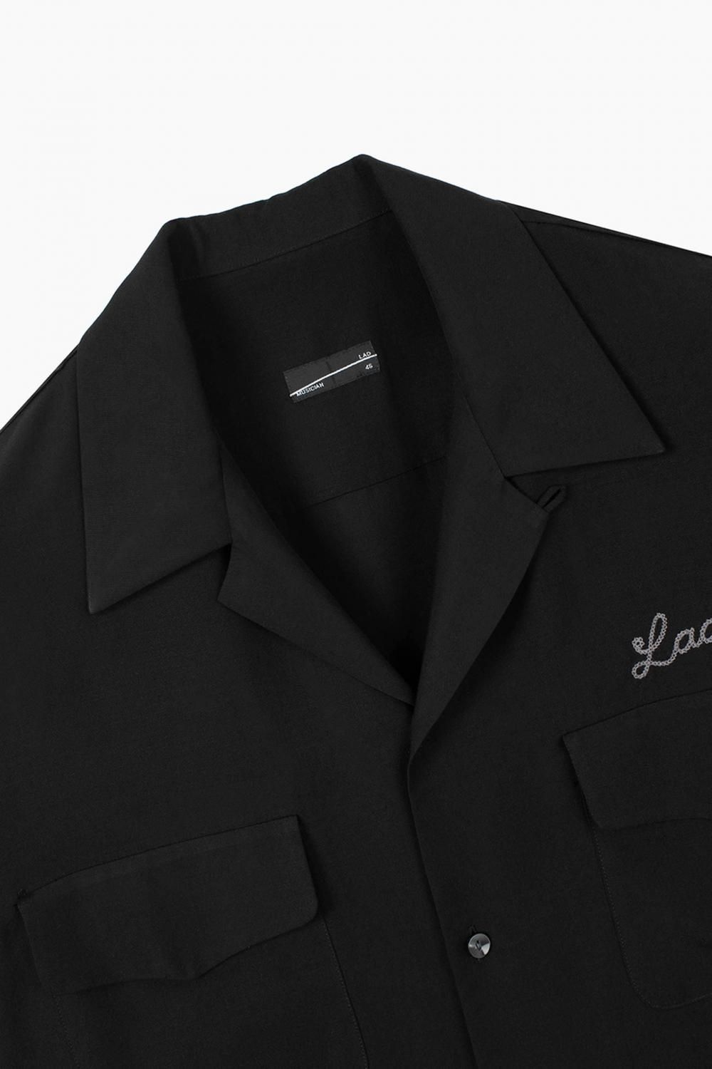 LAD MUSICIAN ラッドミュージシャン TENCEL BOWLING SHIRT