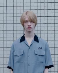 <img class='new_mark_img1' src='https://img.shop-pro.jp/img/new/icons2.gif' style='border:none;display:inline;margin:0px;padding:0px;width:auto;' />LAD MUSICIAN åɥߥ塼 TENCEL BOWLING SHIRT ƥ󥻥ܡ󥰥 2325-108 2025SUMMER 2Ÿ