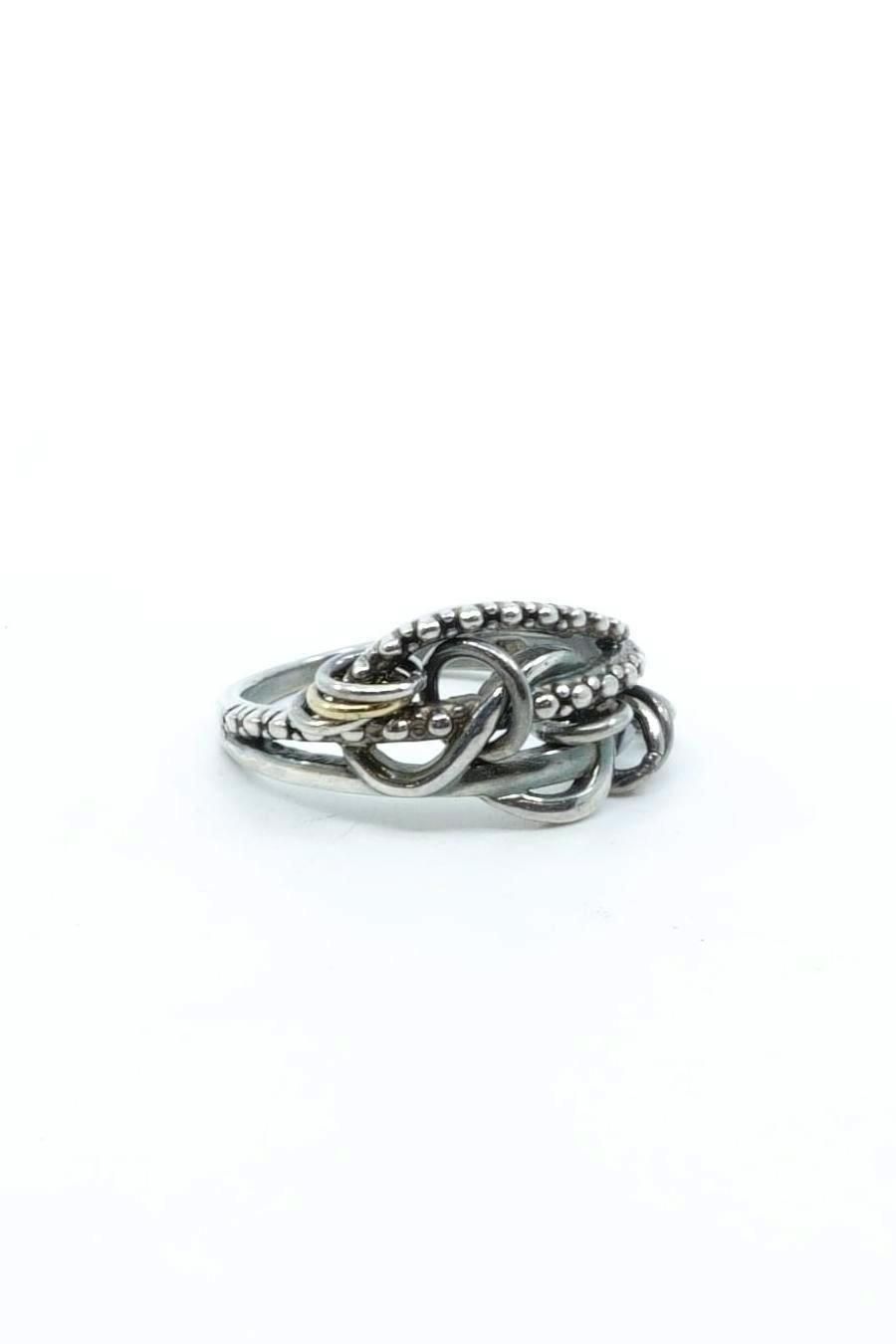 gunda ガンダ LINK SNAKE RING リンクスネークリング シルバー