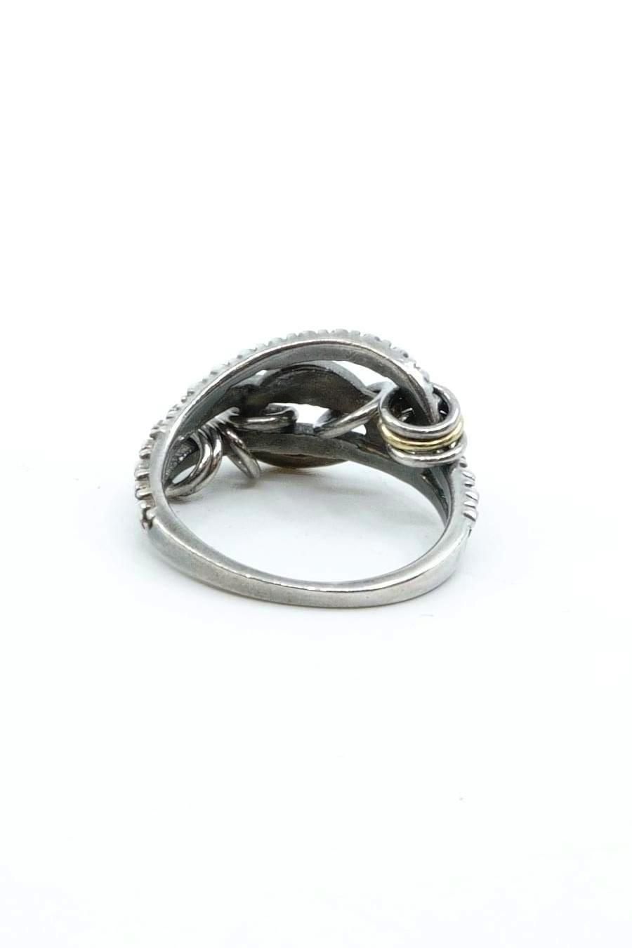 gunda ガンダ LINK SNAKE RING リンクスネークリング シルバー