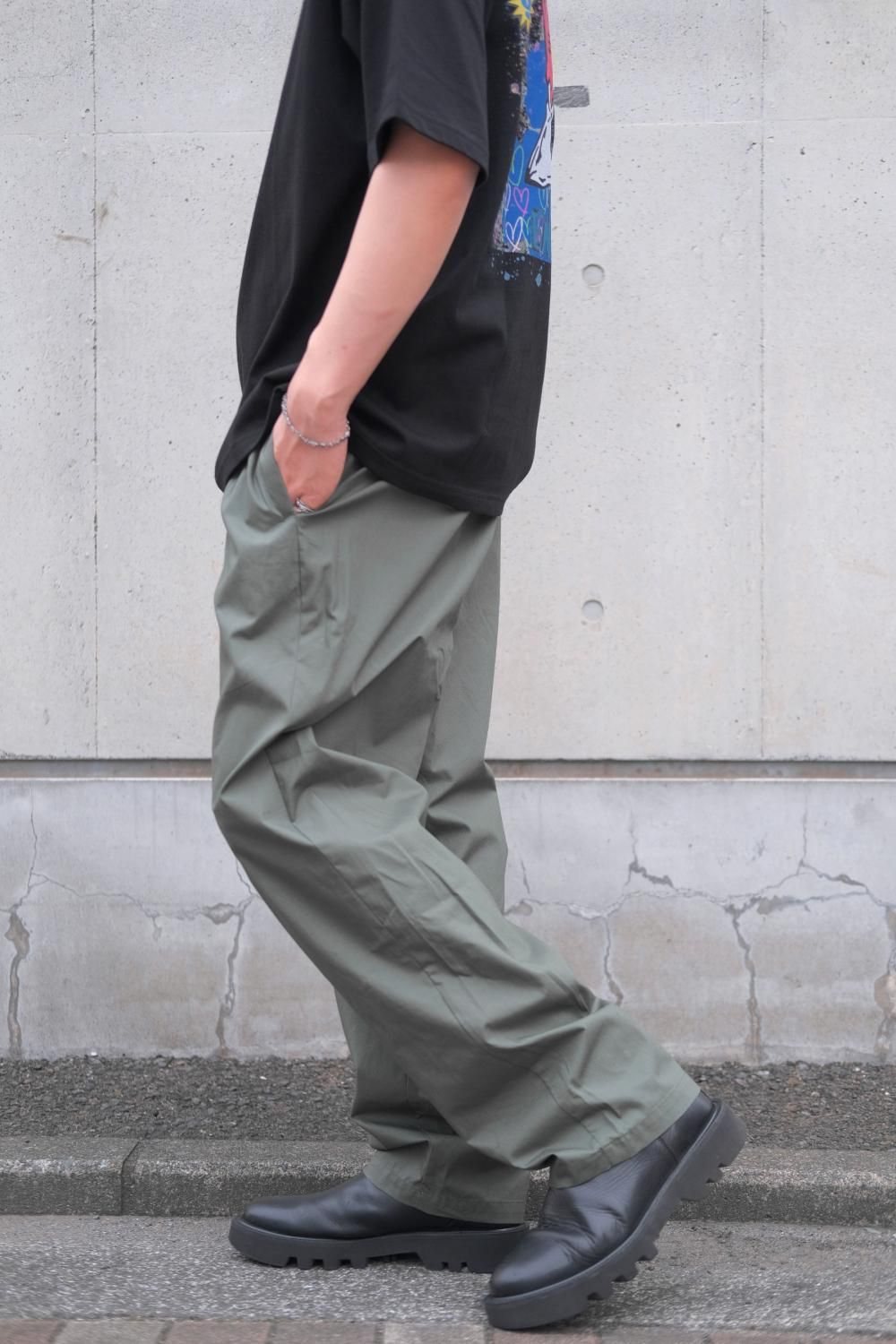 CHALLENGER ナイロンフィールドパンツ Mサイズ CHALLENGER / NYLON FIELD PANTS -Black-