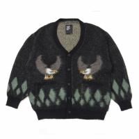 <img class='new_mark_img1' src='https://img.shop-pro.jp/img/new/icons2.gif' style='border:none;display:inline;margin:0px;padding:0px;width:auto;' />CHALLENGER 󥸥㡼 NATIVE EAGLE CARDIGAN 륫ǥ CLG-KN 025-008 2025AW BLACK