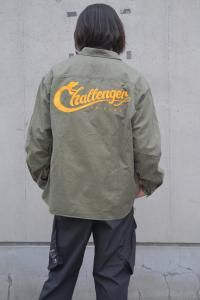 <img class='new_mark_img1' src='https://img.shop-pro.jp/img/new/icons2.gif' style='border:none;display:inline;margin:0px;padding:0px;width:auto;' />CHALLENGER 󥸥㡼 SNAKING LOGO WORK SHIRT ɽ CLG-SH 025-012 2025AW OLIVE