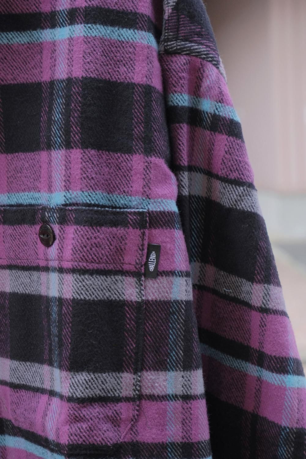 CHALLENGER チャレンジャー PLAID FLANNEL SHIRT チェック