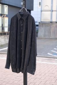 <img class='new_mark_img1' src='https://img.shop-pro.jp/img/new/icons2.gif' style='border:none;display:inline;margin:0px;padding:0px;width:auto;' />ڥ饹1LAD MUSICIAN åɥߥ塼 TENCEL BROAD STUDZ BIG SHIRT ƥ󥻥֥ɥåӥå 2225-133 2025AW BLACK