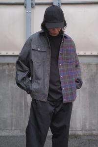 <img class='new_mark_img1' src='https://img.shop-pro.jp/img/new/icons2.gif' style='border:none;display:inline;margin:0px;padding:0px;width:auto;' />ڥ饹1STOF ȥ FUSION SHIRTS JACKET ͥ륷ĥǥ˥ॸ㥱å SF25AW-06 2025 BLACKNAVY