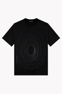 <img class='new_mark_img1' src='https://img.shop-pro.jp/img/new/icons2.gif' style='border:none;display:inline;margin:0px;padding:0px;width:auto;' />LAD MUSICIAN åɥߥ塼 SPIRAL BIG T-SHIRT ѥӥåT 2225-804 2025AW BLACK