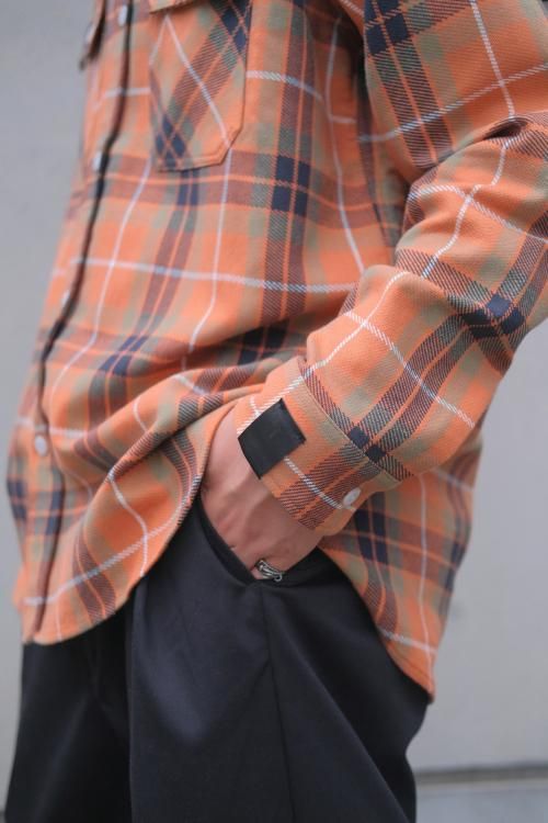 【美品】BIG MAC × N.HOOLYWOOD コラボ チェックシャツ N.HOOLYWOOD - × BIG MAC SHIRT （NVY CHECK） / テーパード
