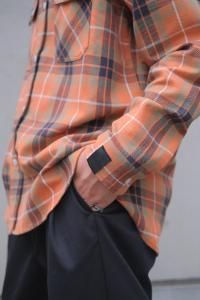 <img class='new_mark_img1' src='https://img.shop-pro.jp/img/new/icons2.gif' style='border:none;display:inline;margin:0px;padding:0px;width:auto;' />N.HOOLYWOOD  BIG MAC ̥ϥꥦåɡߥӥåޥå CHECK SHIRT å 2252-SH61-026 peg 2025AW ORANGE