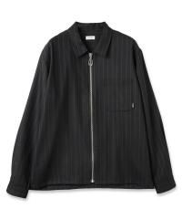 <img class='new_mark_img1' src='https://img.shop-pro.jp/img/new/icons2.gif' style='border:none;display:inline;margin:0px;padding:0px;width:auto;' />JieDa  WOOL STRIPE ZIP SHIRT 륹ȥ饤ץåץ֥륾 Jie-25W-SH05-A 2025AW 2Ÿ