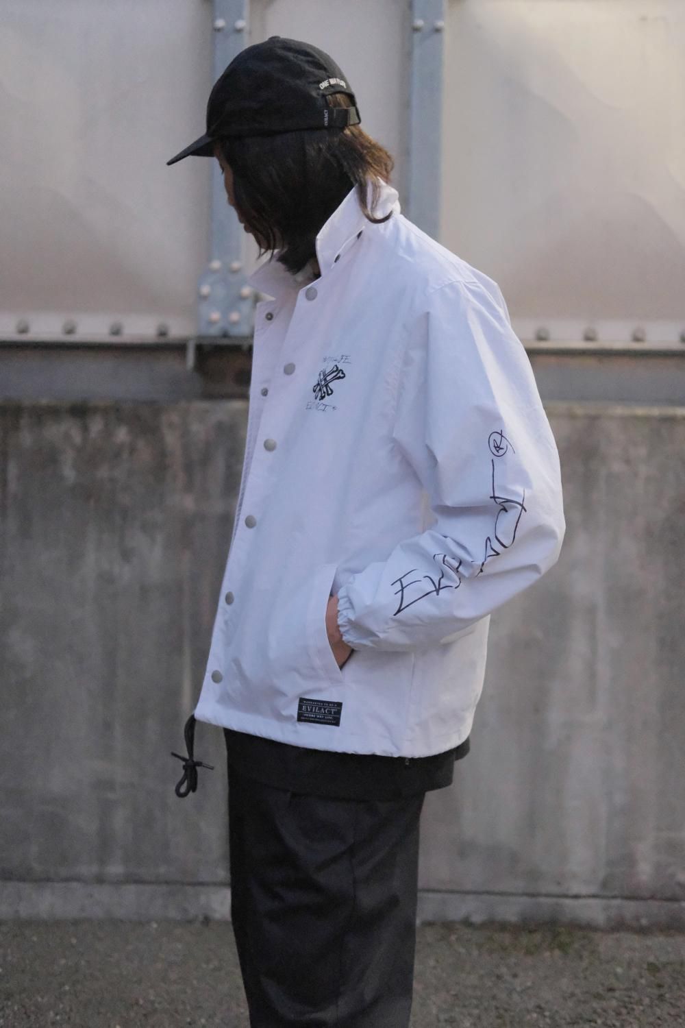 EVILACT イーブルアクト CROSS BONE WIND BREAKER クロスボーンコーチ