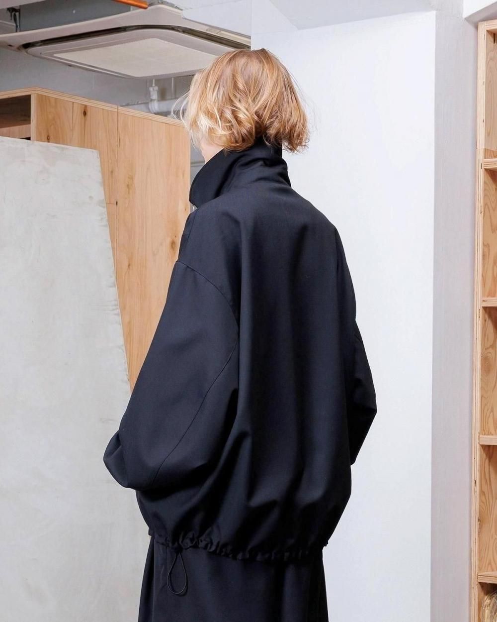 80s zip up wool blouson ウールジャケット ブルゾン MELTON ZIP BLOUSON/ウールメルトンジップジャケット（ブルゾン