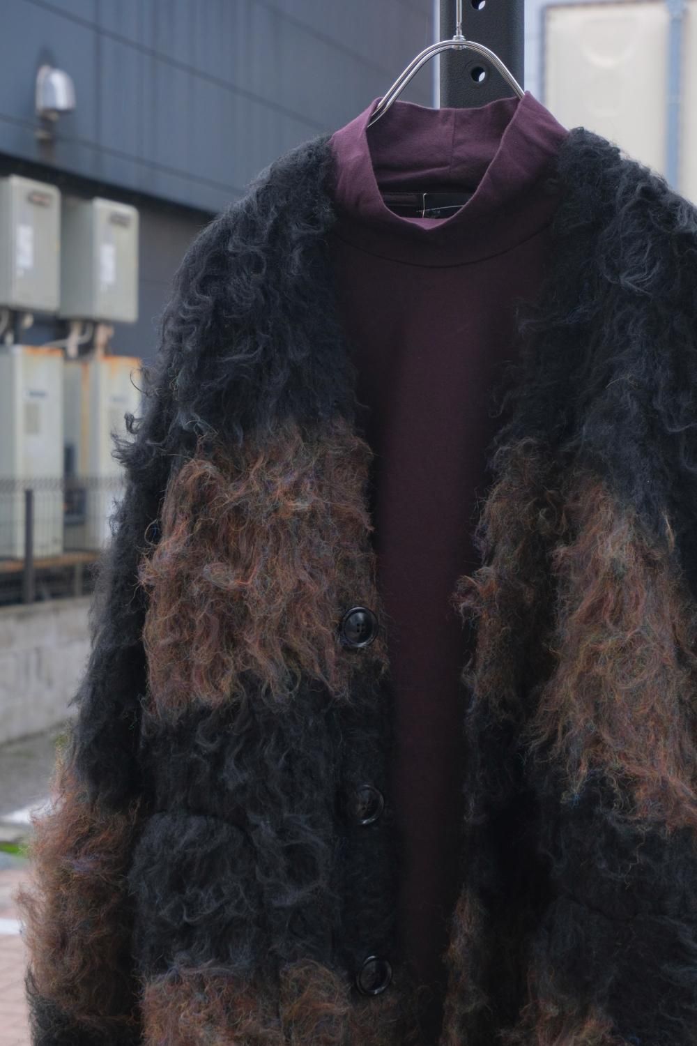 LAD MUSICIAN ラッドミュージシャン LOOP YARN SHAGGY KNIT CARDIGAN