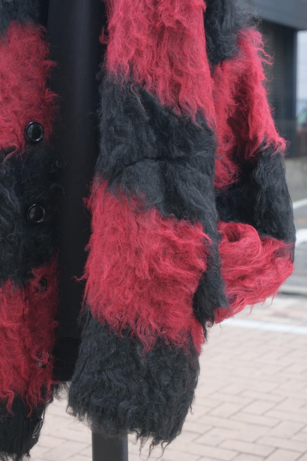 LAD MUSICIAN ラッドミュージシャン LOOP YARN SHAGGY KNIT CARDIGAN