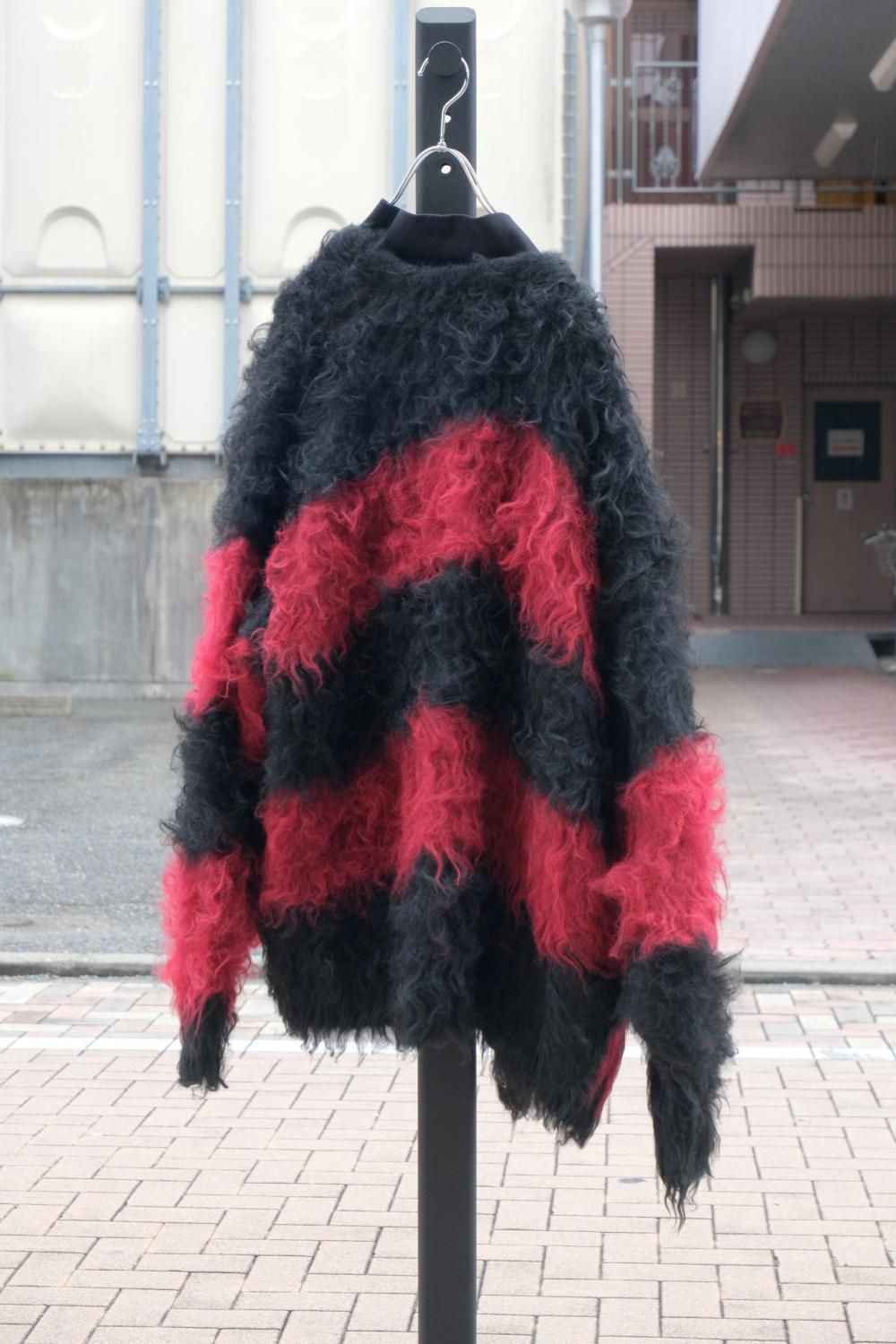 LAD MUSICIAN ラッドミュージシャン LOOP YARN SHAGGY KNIT CARDIGAN